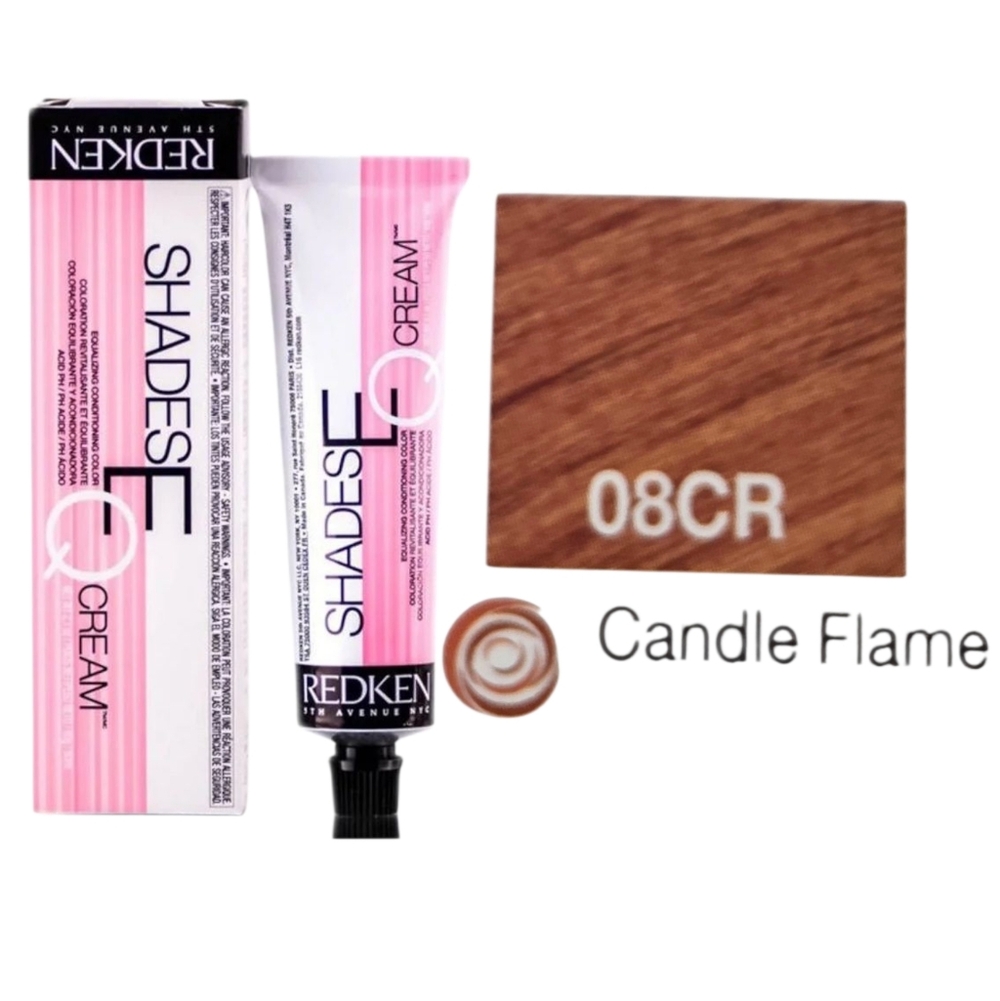 Redken Shades EQ Cream Equalizing Conditioning Color 08CR Candle Flame